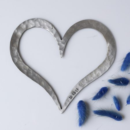 Personalised Forged Heart Symbol - Image 4