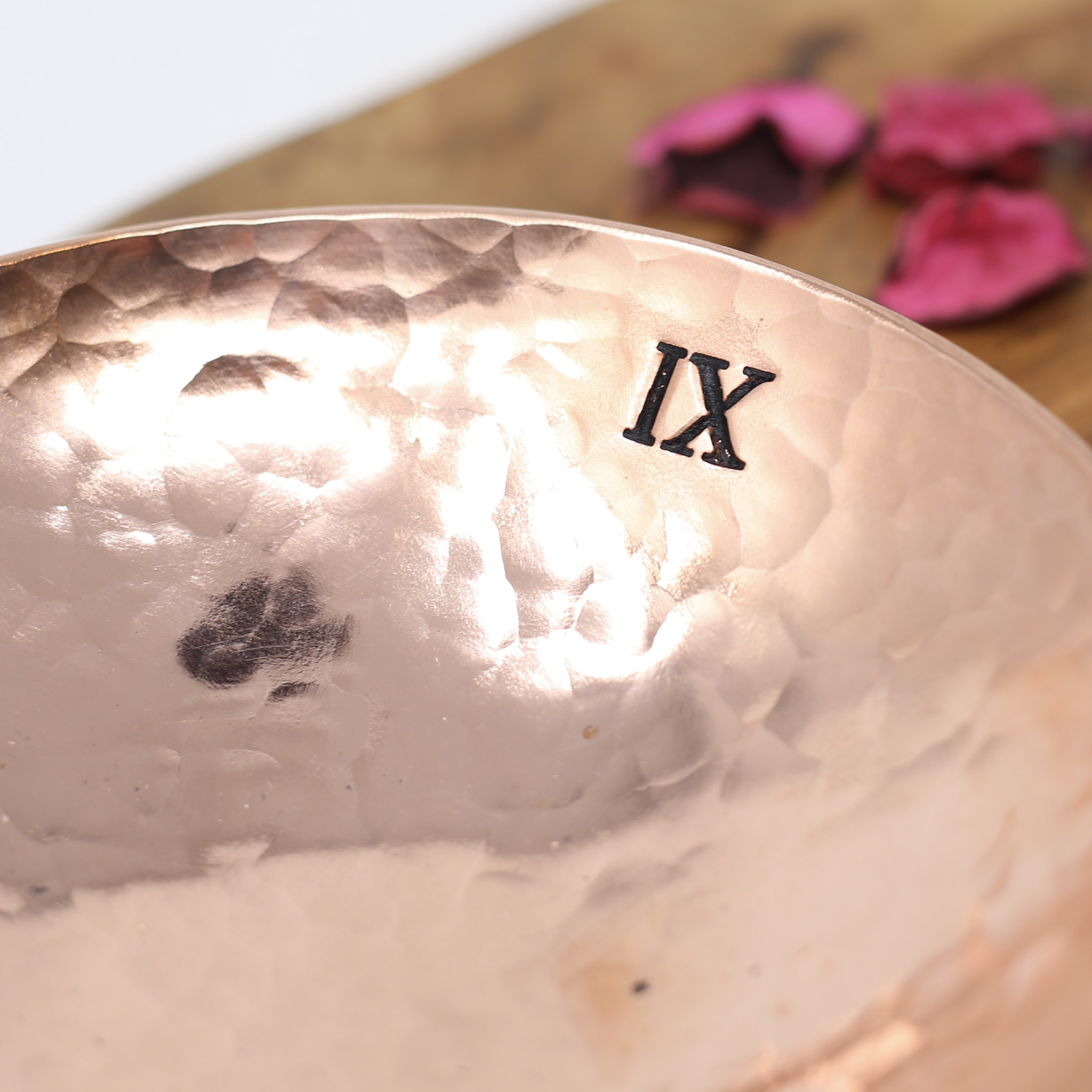 9th Anniversary Medium Copper Bowl - Image 5