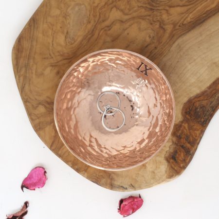 9th Anniversary Small Copper Bowl - Image 5