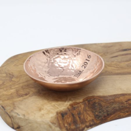 9th Anniversary Small Copper Bowl - Image 7