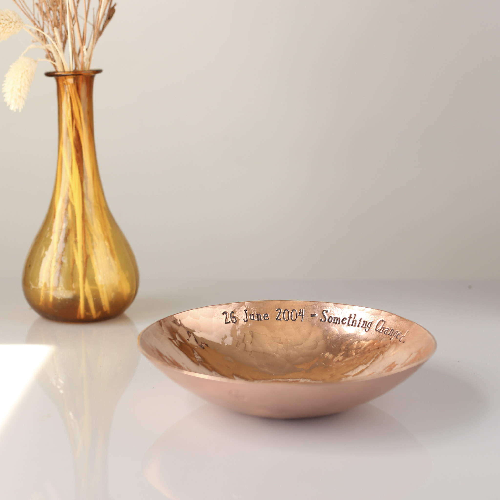 9th Anniversary Medium Copper Bowl - Image 7