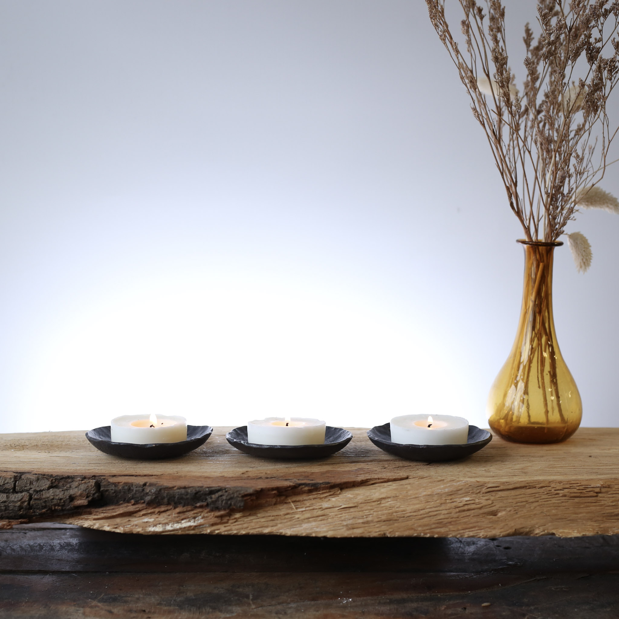 Metal Candle Dish, Table Decoration - Image 6