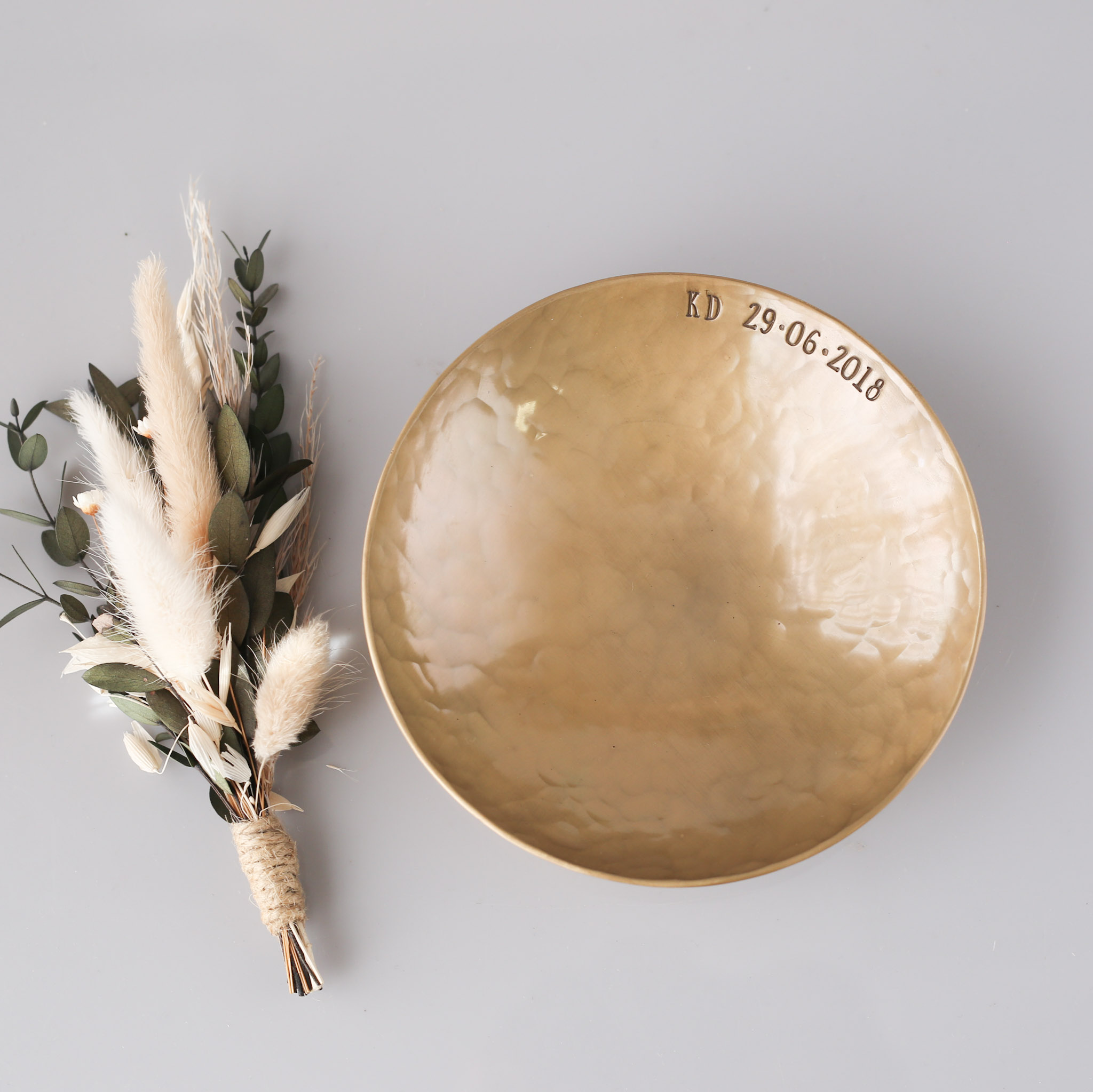 Personalised Medium Bronze Bowl - Image 6