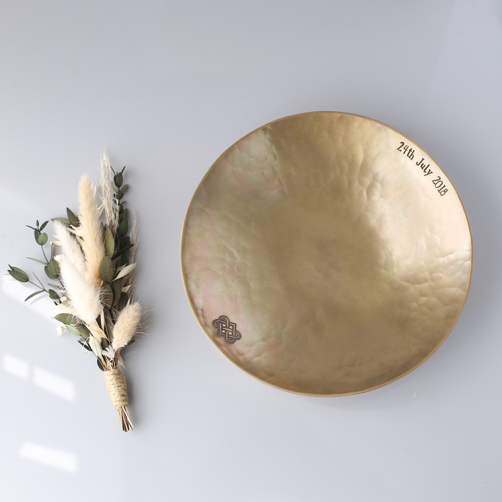 8th Anniversary Large Bronze Bowl - Image 7