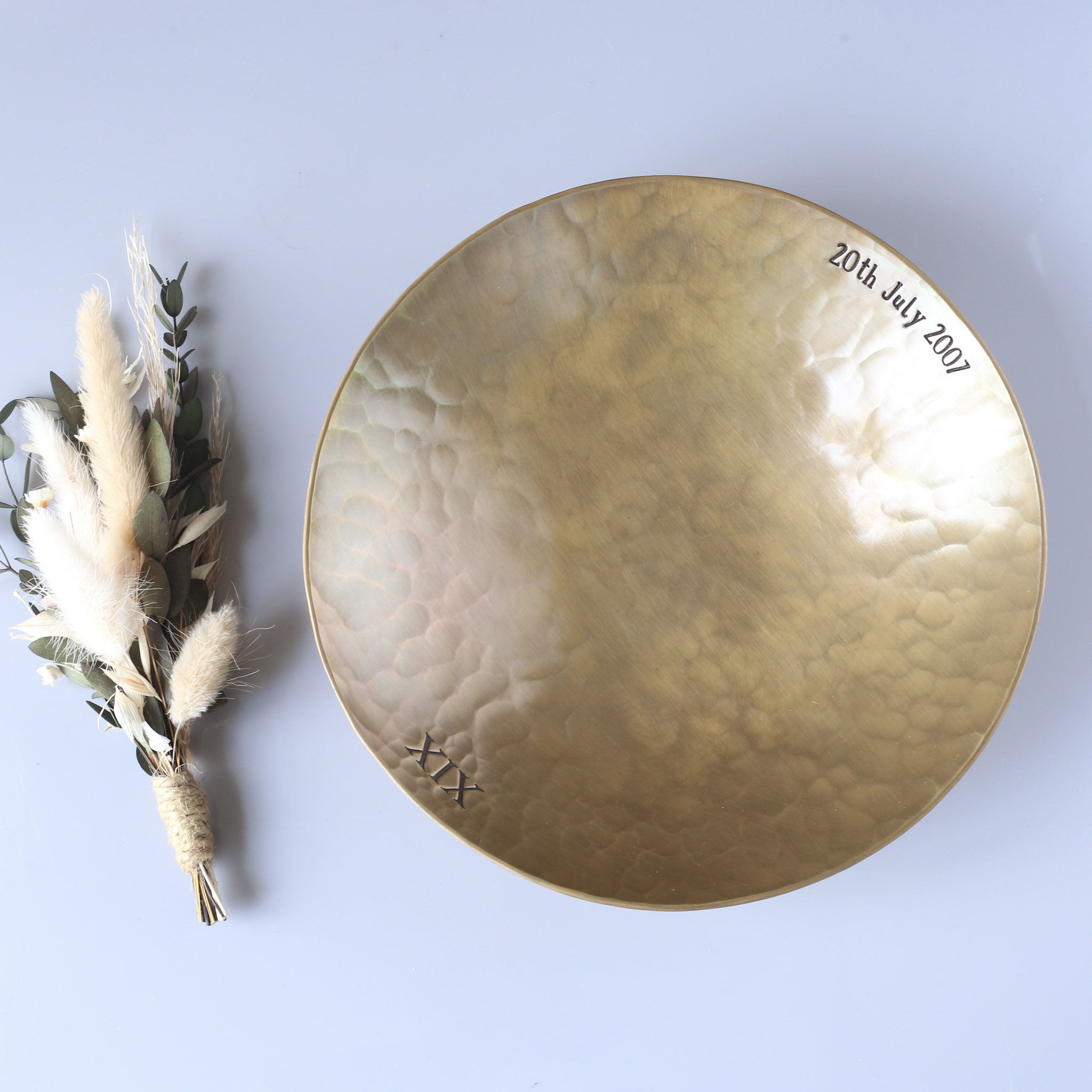 8th Anniversary Large Bronze Bowl - Image 9