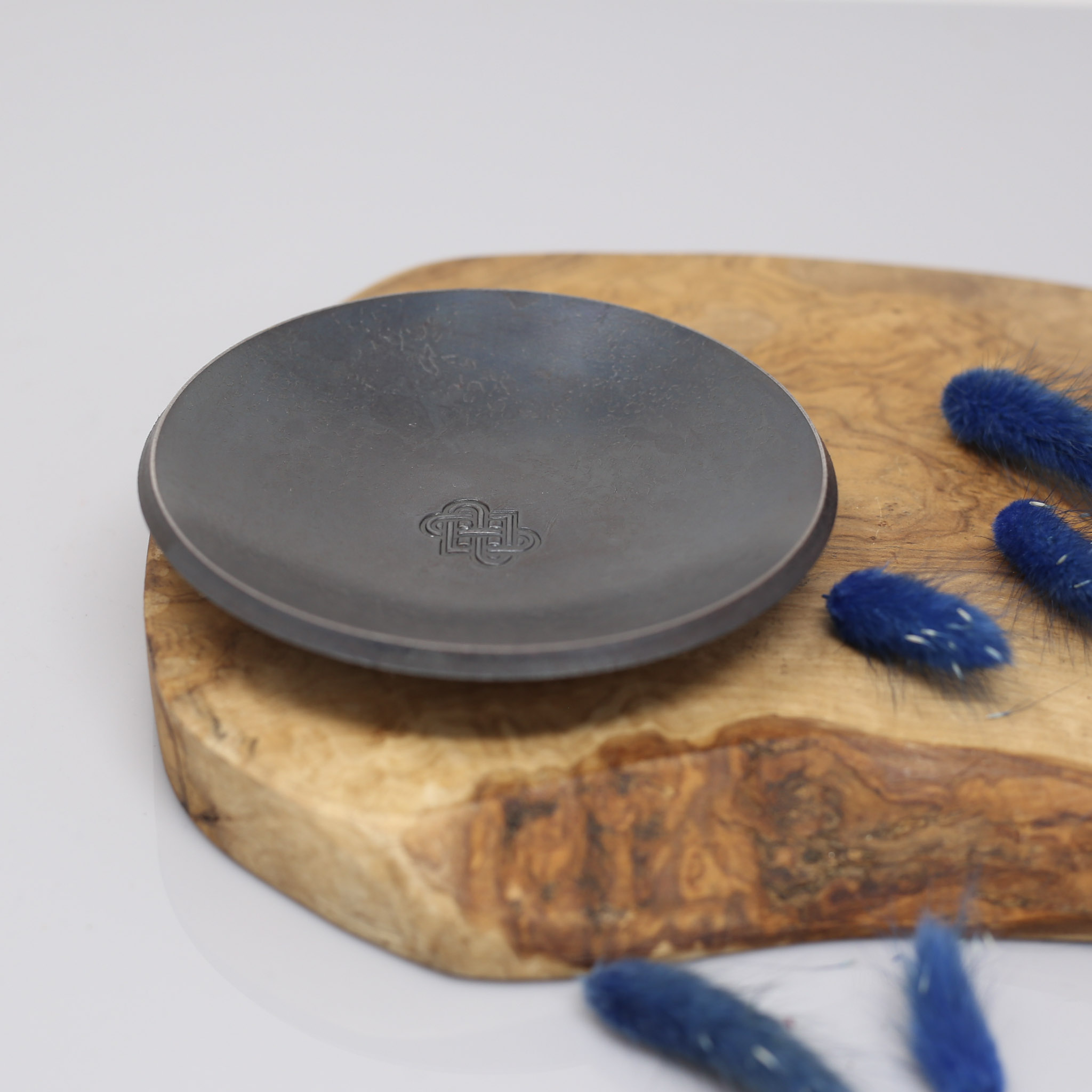 Hand Forged Decorative Iron Dish Celtic Design, 6th anniversary Gift - Image 7