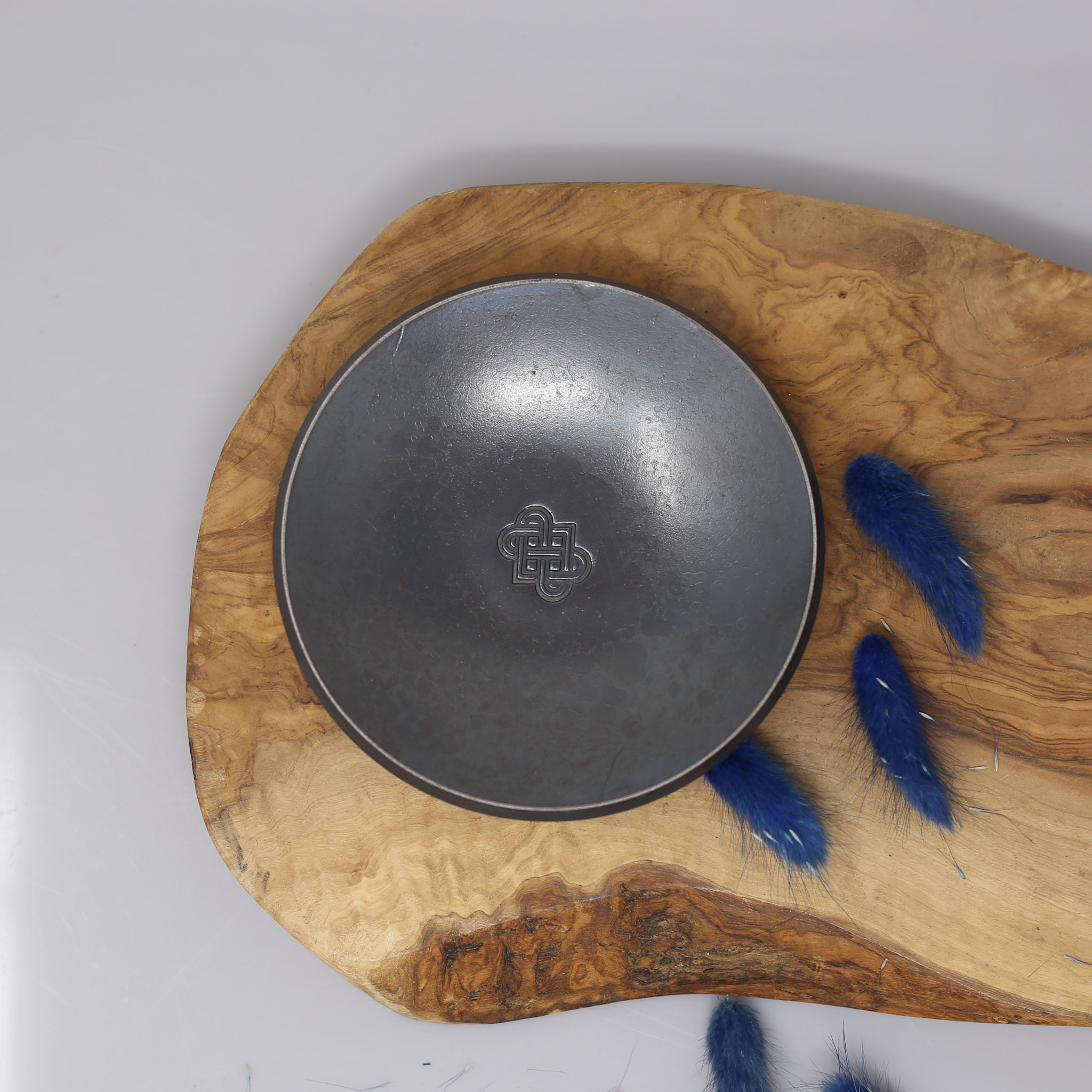 Hand Forged Decorative Iron Dish Celtic Design, 6th anniversary Gift - Image 3