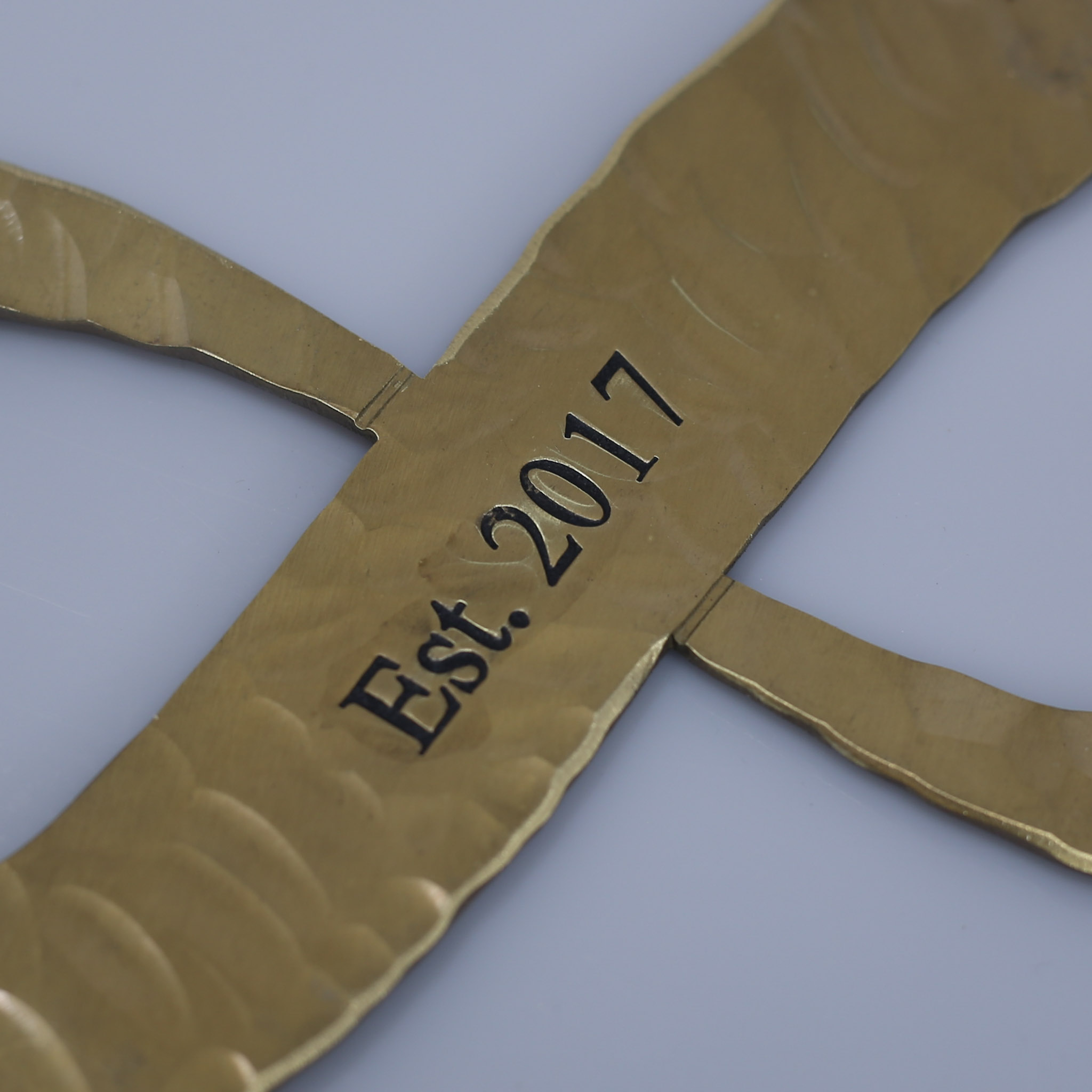 Bronze Infinity Knot Symbol Est 2017, 8th Anniversary Gift - Image 10