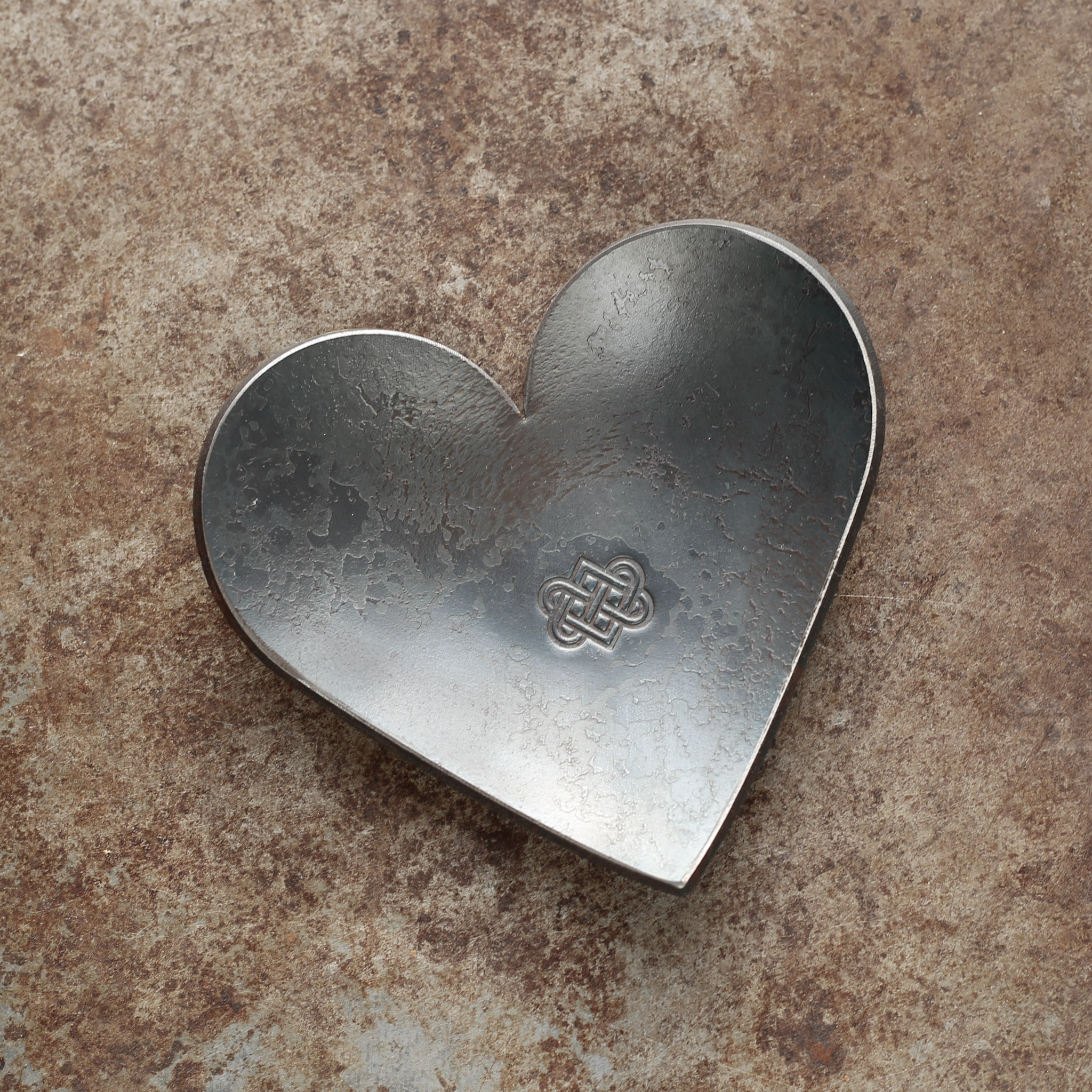 Hand Forged Decorative Iron Dish Celtic Design, Christmas Gift - Image 5