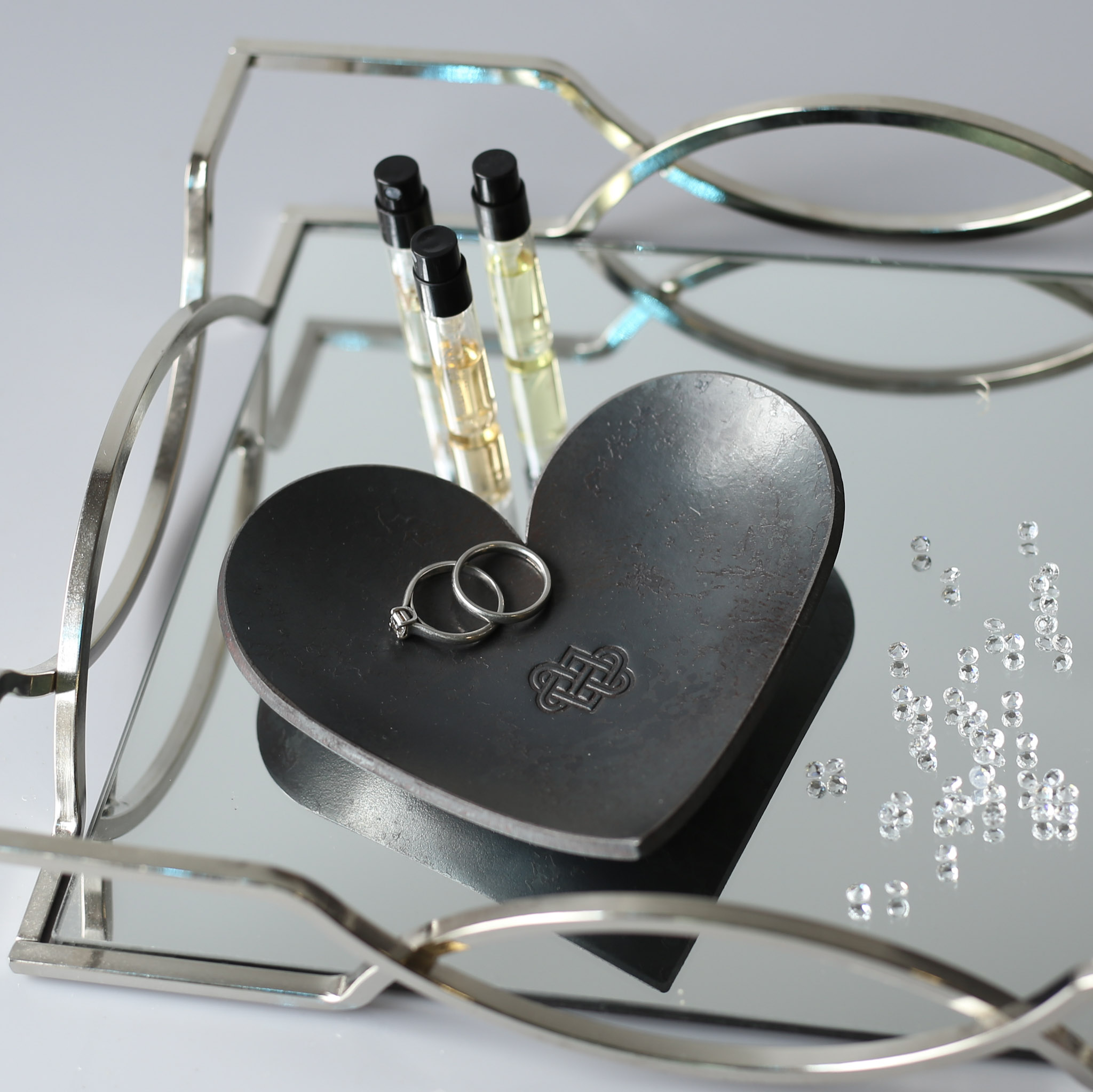 Hand Forged Decorative Iron Dish Celtic Design, Christmas Gift - Image 7