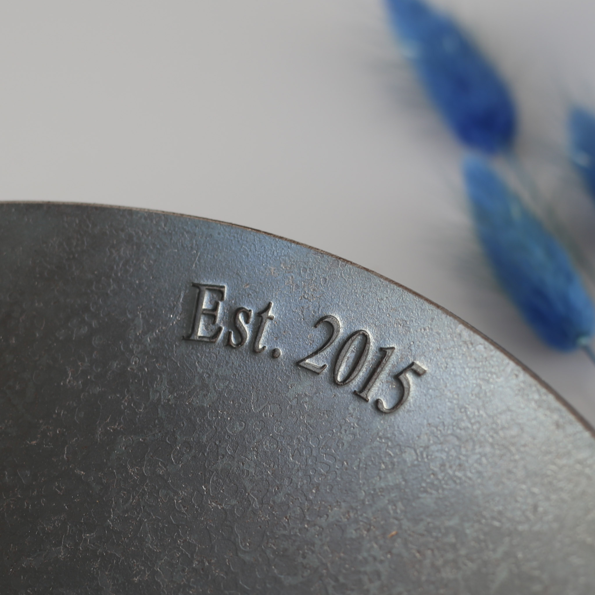 Personalised 11th Anniversary Large Steel Bowl - Image 5