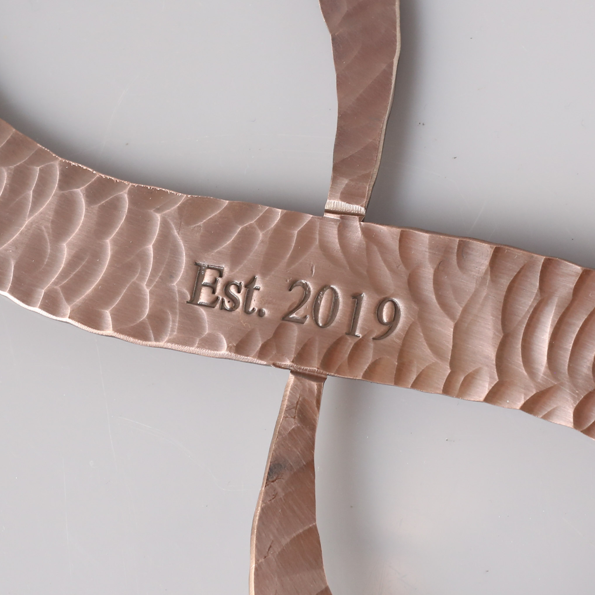 Copper Infinity Knot Symbol, 7th Anniversary Gift. Available in 5 Designs. - Image 8