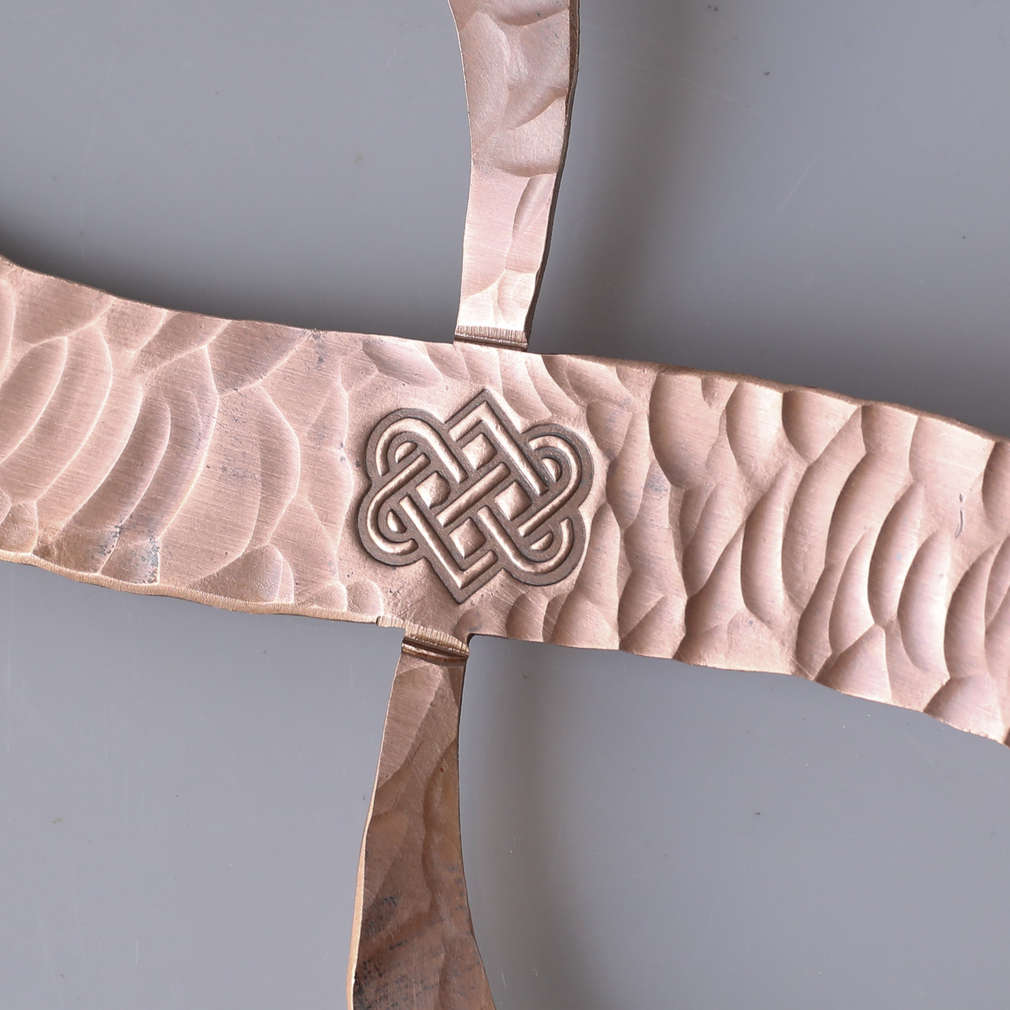 Copper Infinity Knot Symbol, 7th Anniversary Gift. Available in 5 Designs. - Image 6