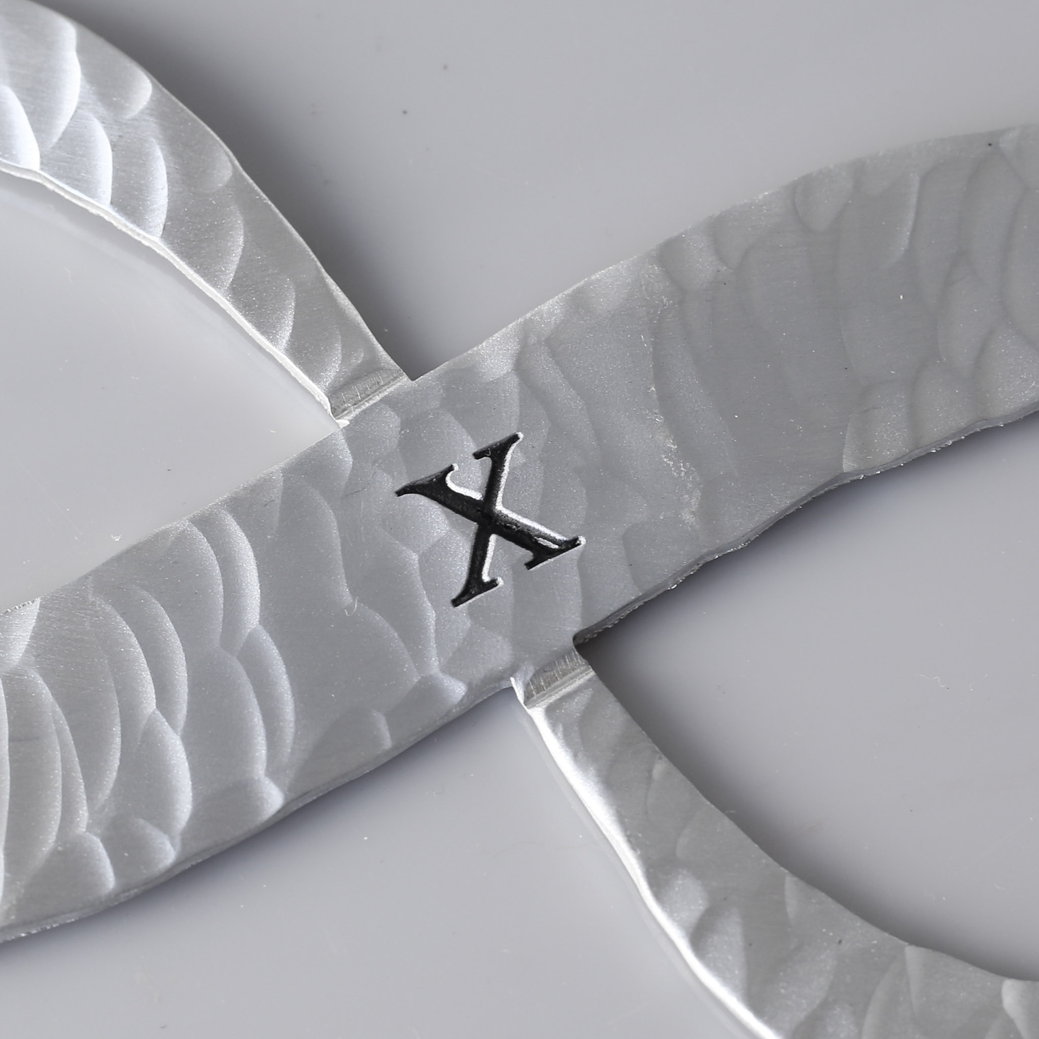 Aluminium Infinity Knot Symbol Est 2016, 10th Anniversary Gift - Image 5