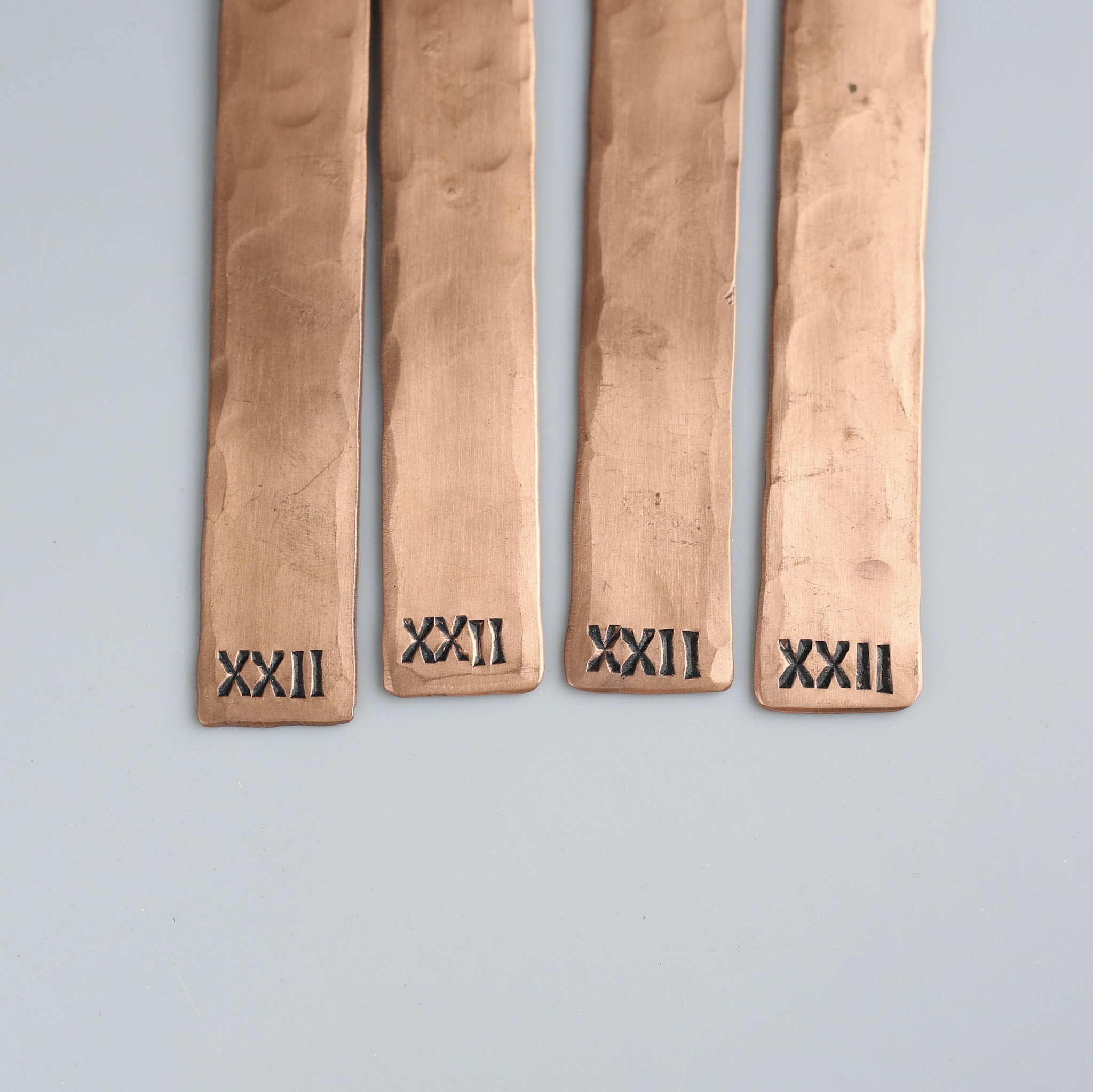 22nd Anniversary Copper Bookmark, Last Chance to Buy - Image 2