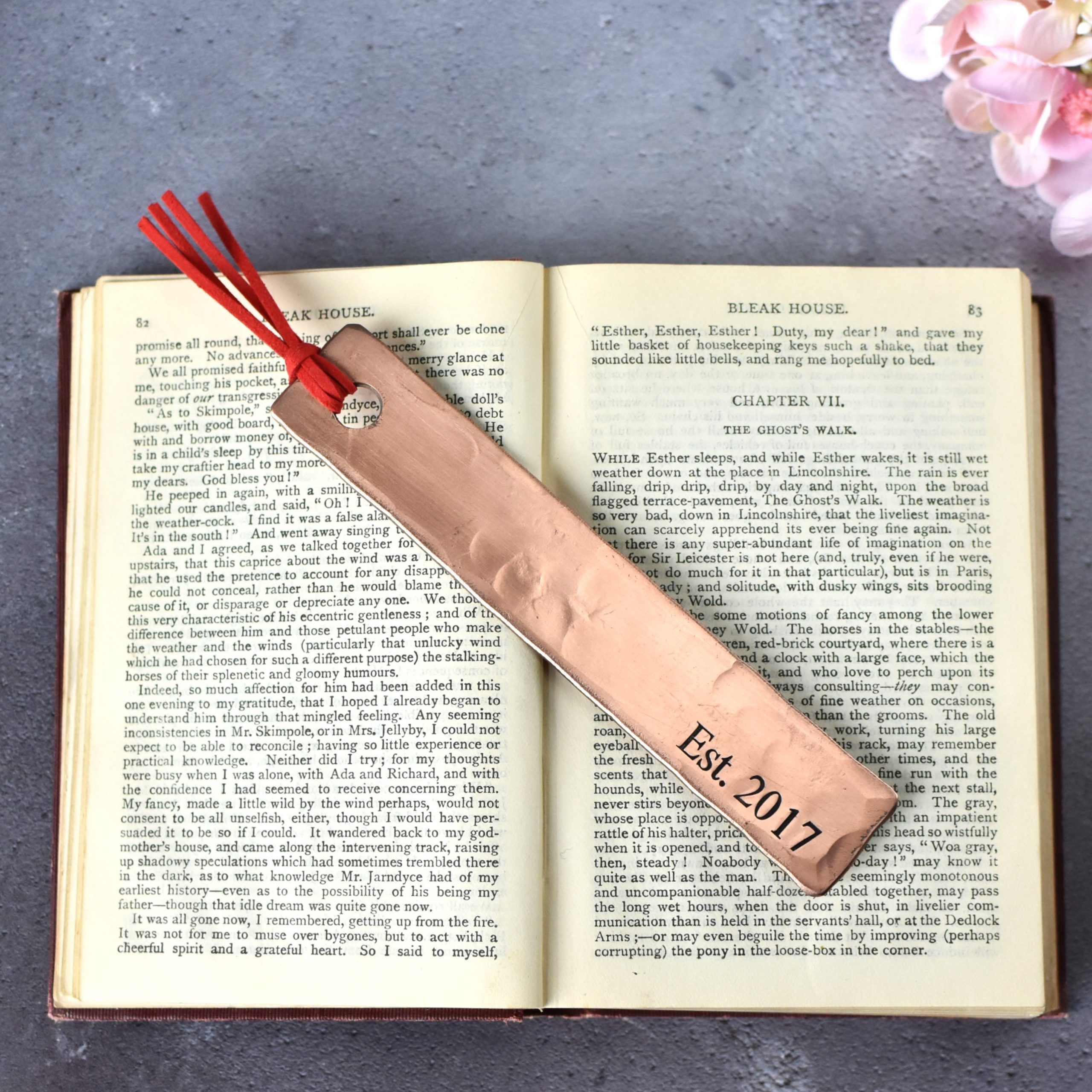 9th Anniversary Copper Bookmark - Image 12
