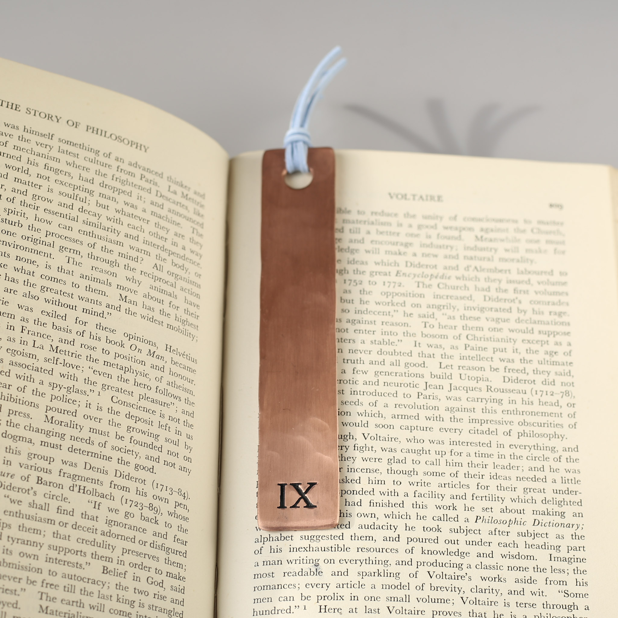 9th Anniversary Copper Bookmark - Image 9