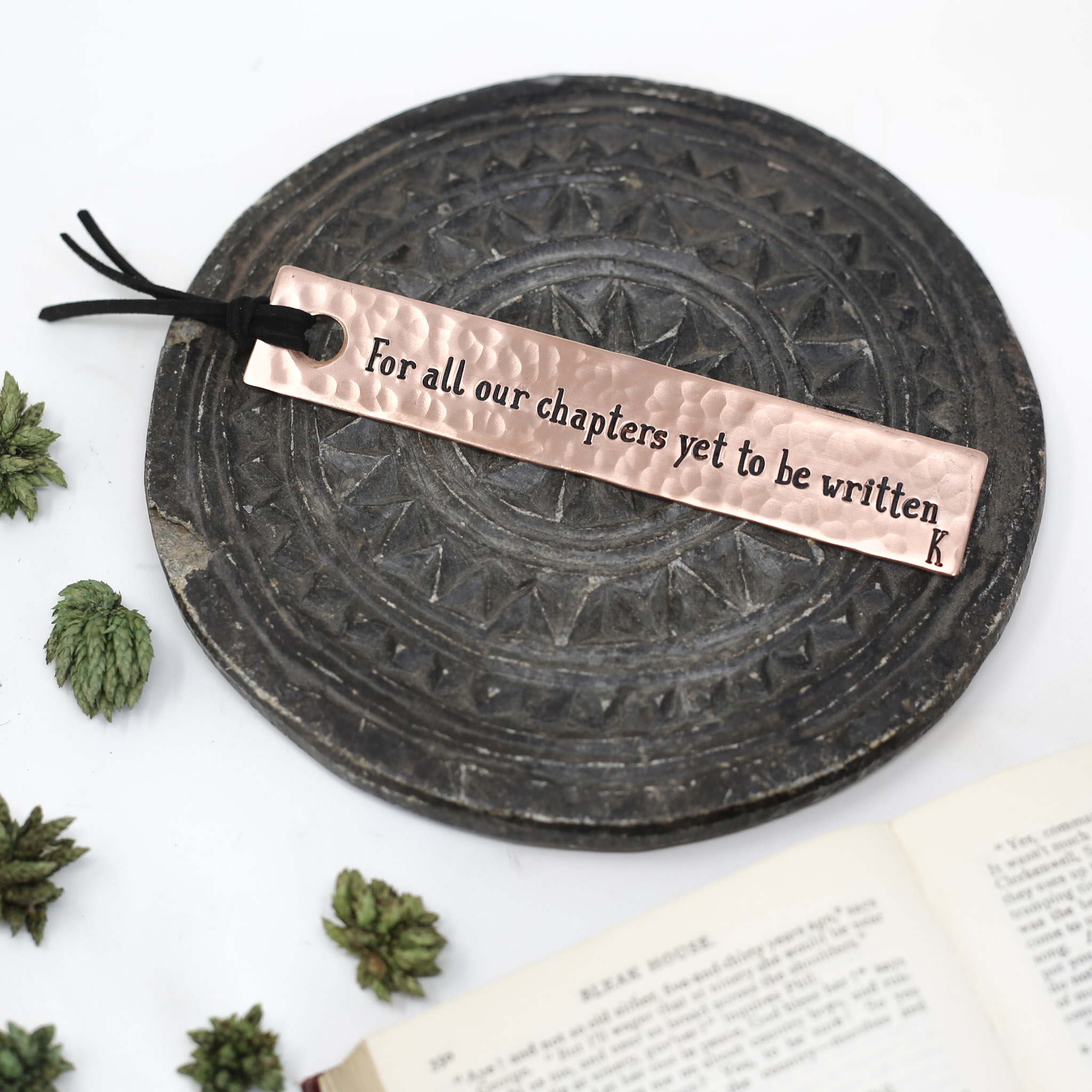 9th Anniversary Copper Bookmark - Image 6