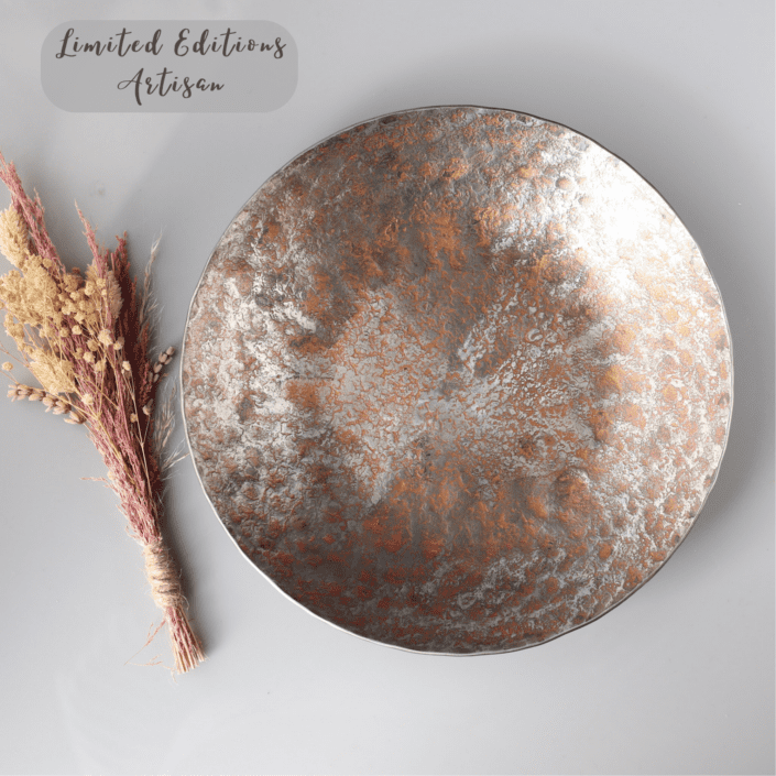 Extra Large Iron Decorative Bowl
