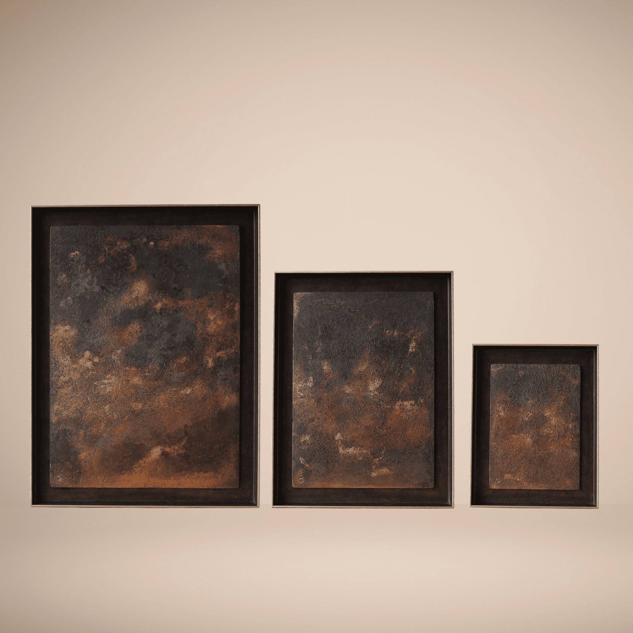 Abstract Triptych Wall Art