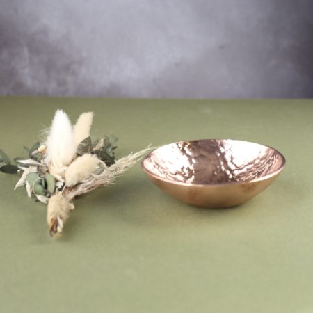 Small Heavy Copper Bowl