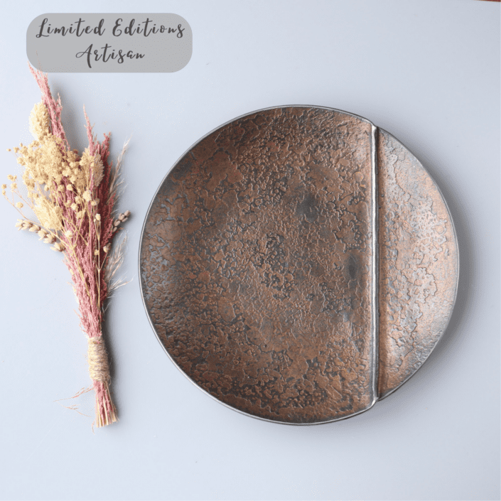 Large Iron Dish