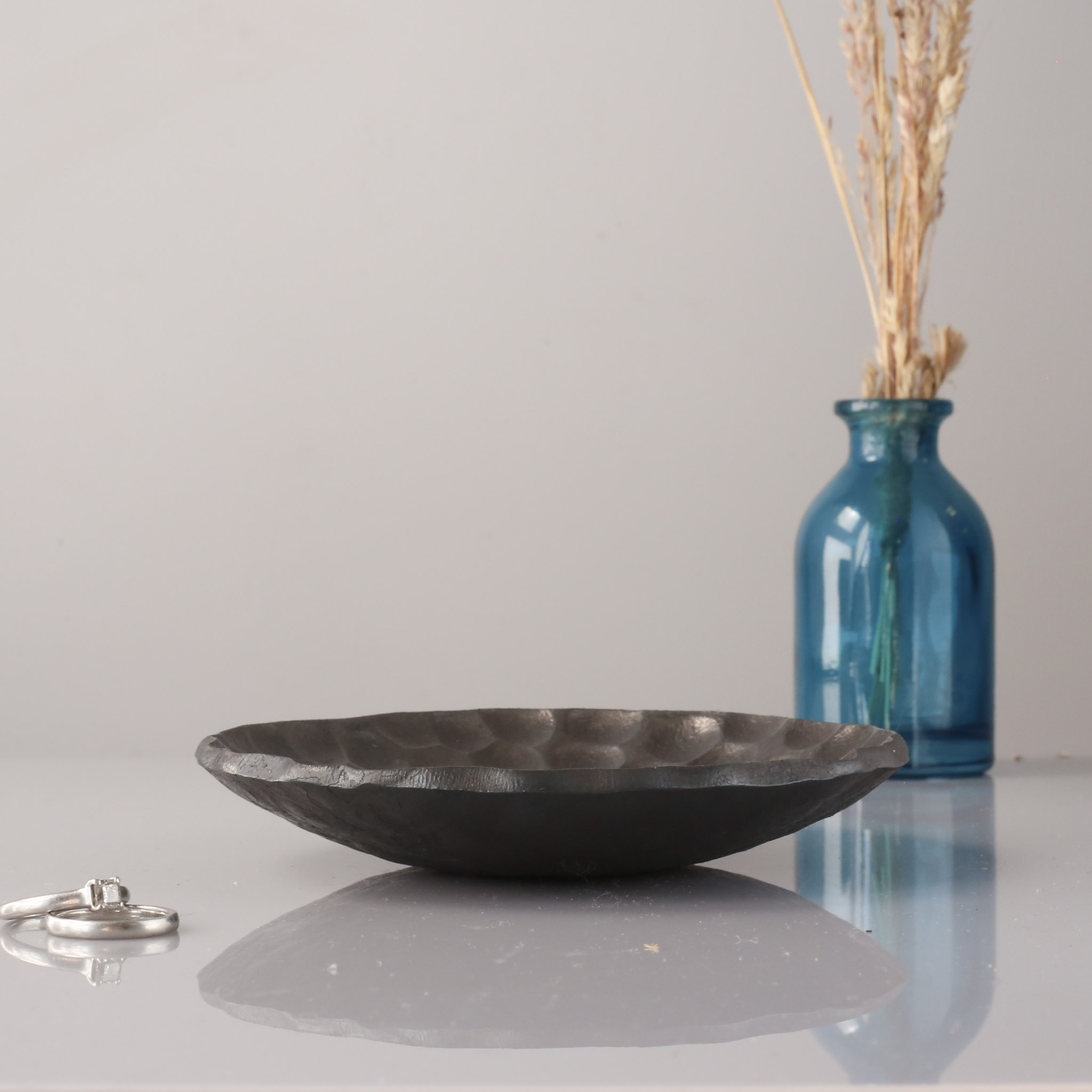 Ironcloud Dish. Hand-forged Artisan Home Decor. - Image 3