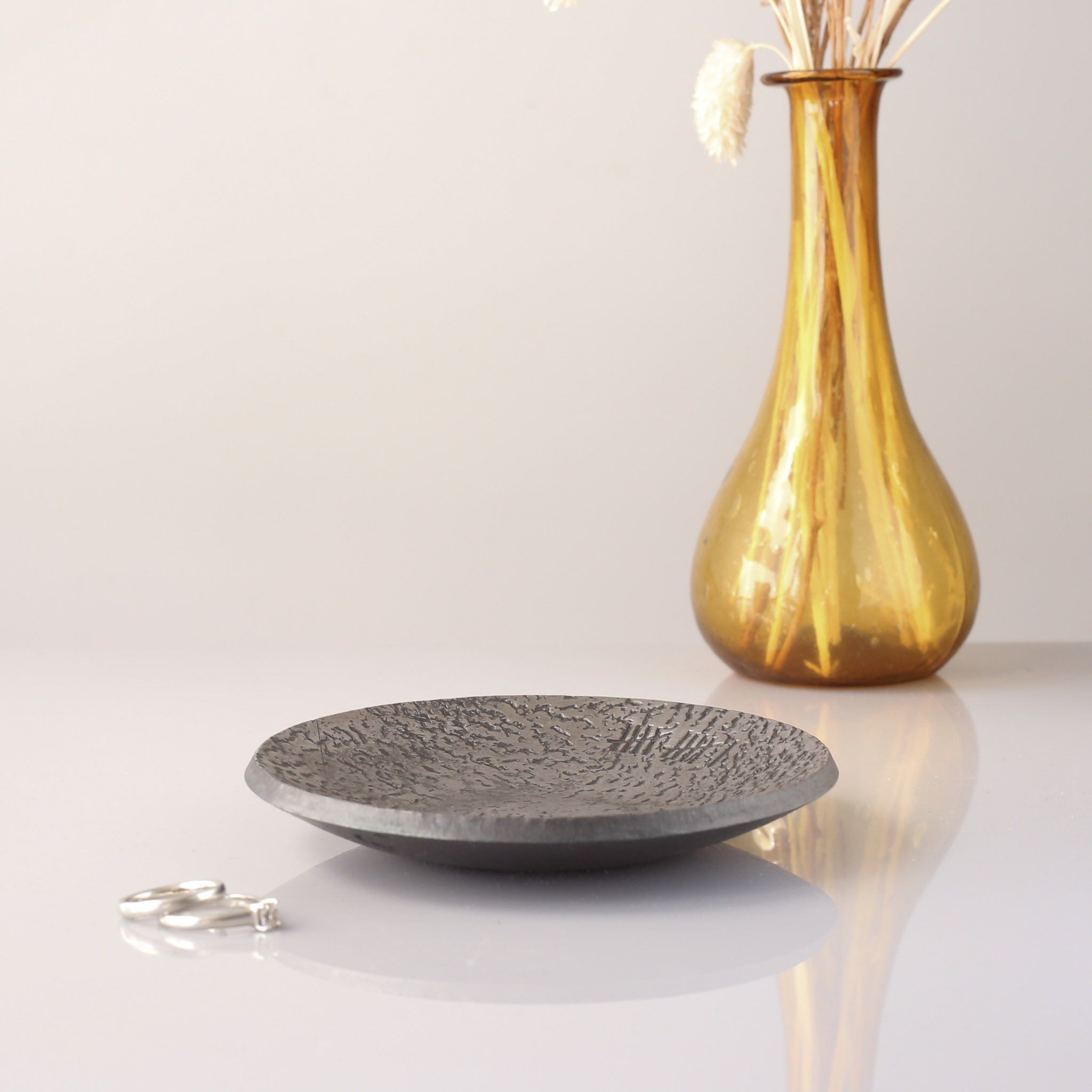 Ironwood Dish. 11th Anniversary Gift. Steel Dish Home Decor - Image 6