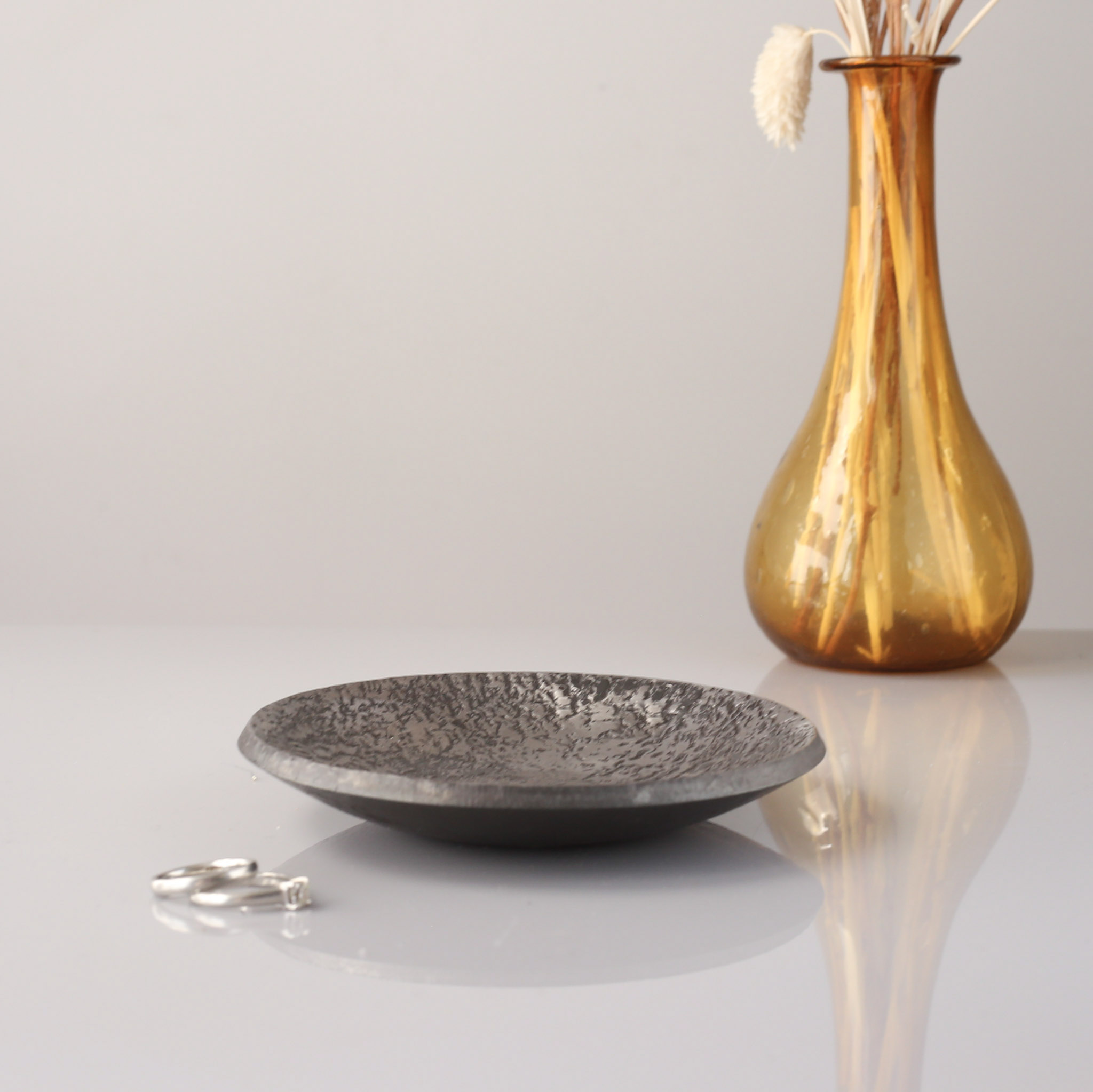 Ironwood Dish. Hand-forged Artisan Home Decor. - Image 3
