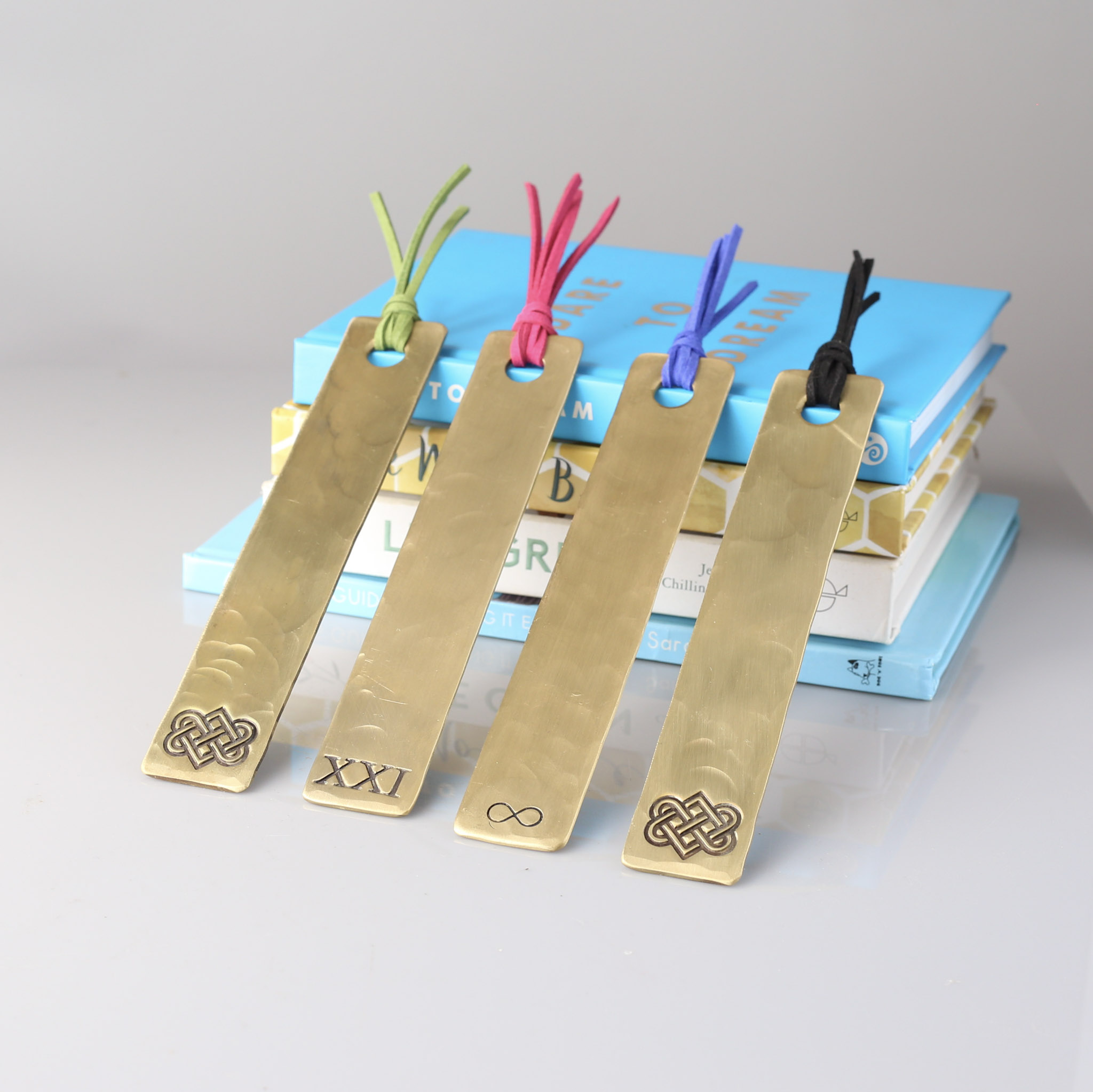 21st Anniversary Brass Bookmark. - Image 8