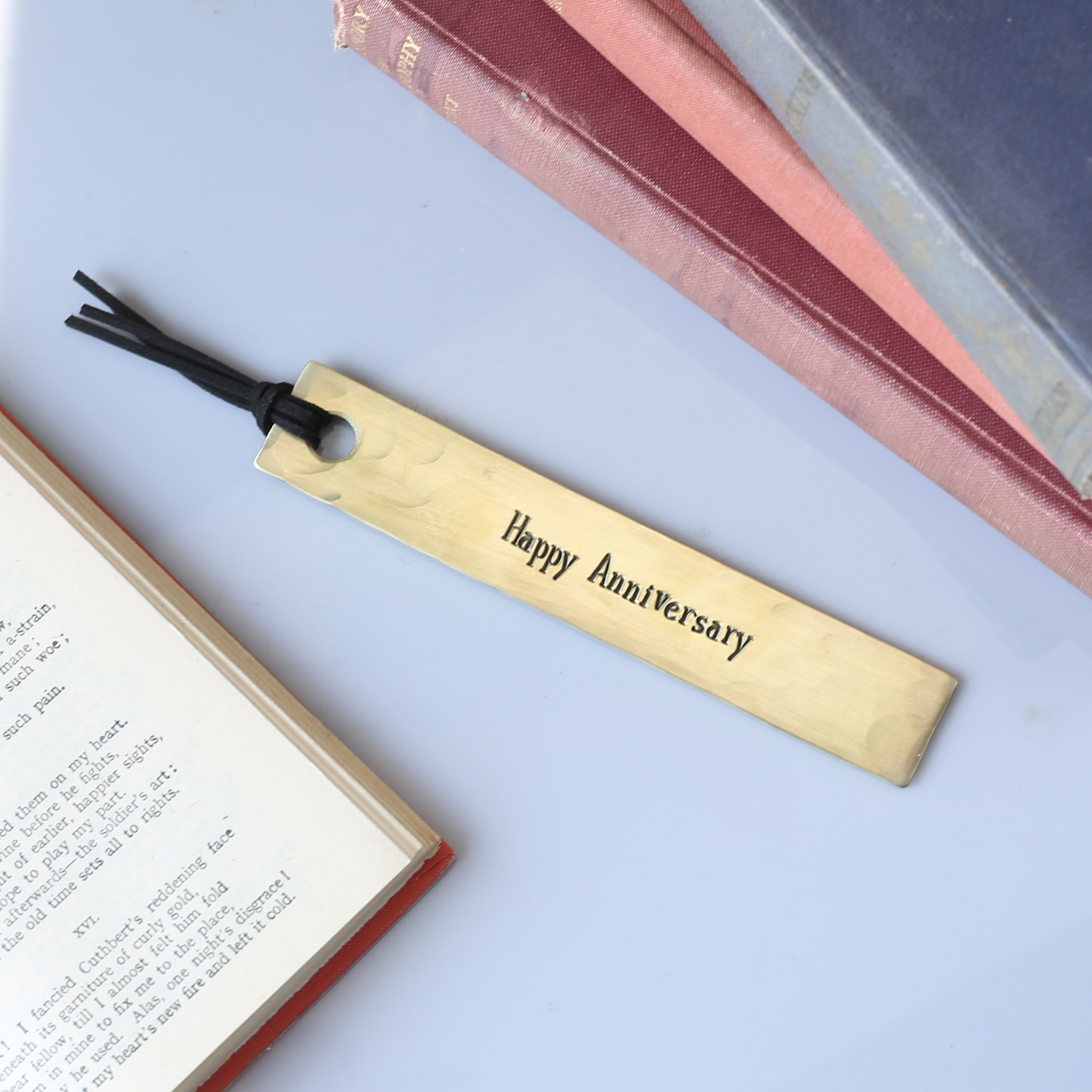 Personalised Brass Bookmark