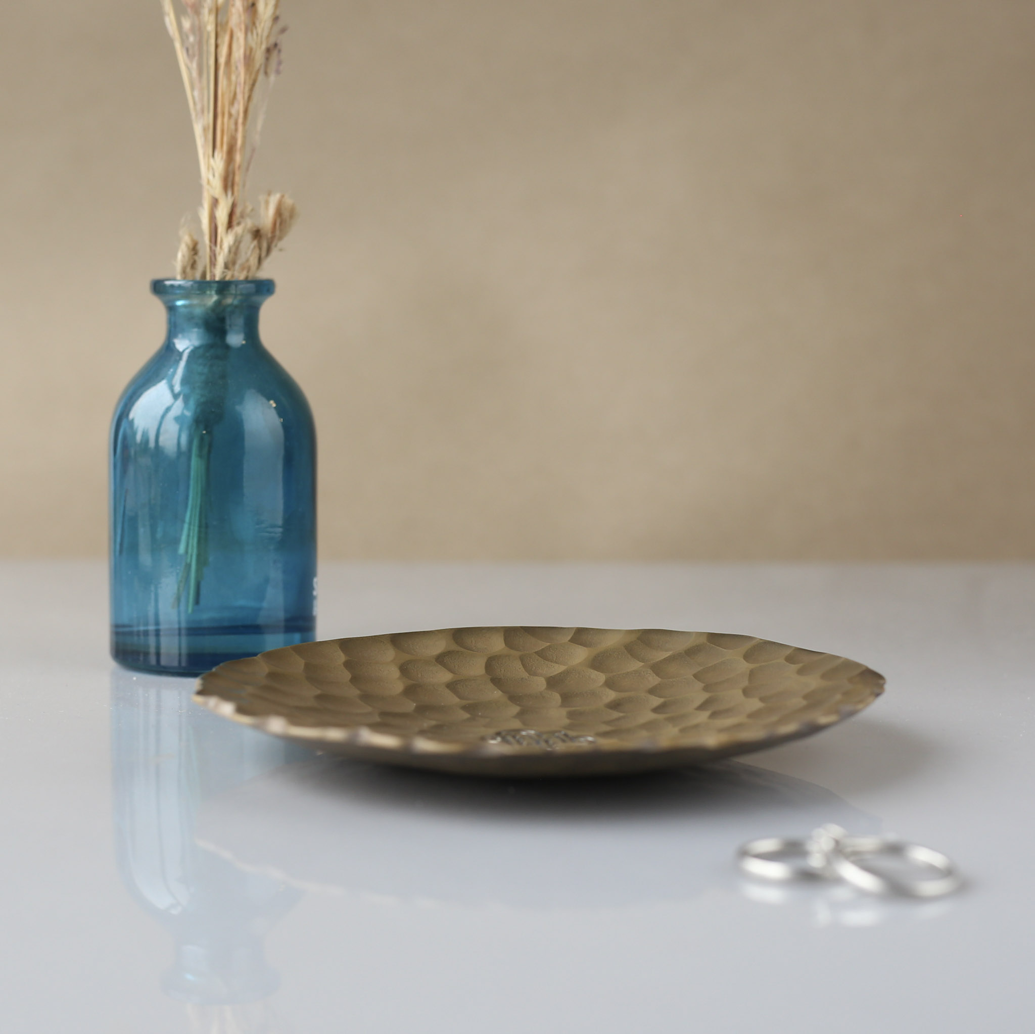 Bronze 'Cloud' Dish, Artisan Home Decor - Image 7