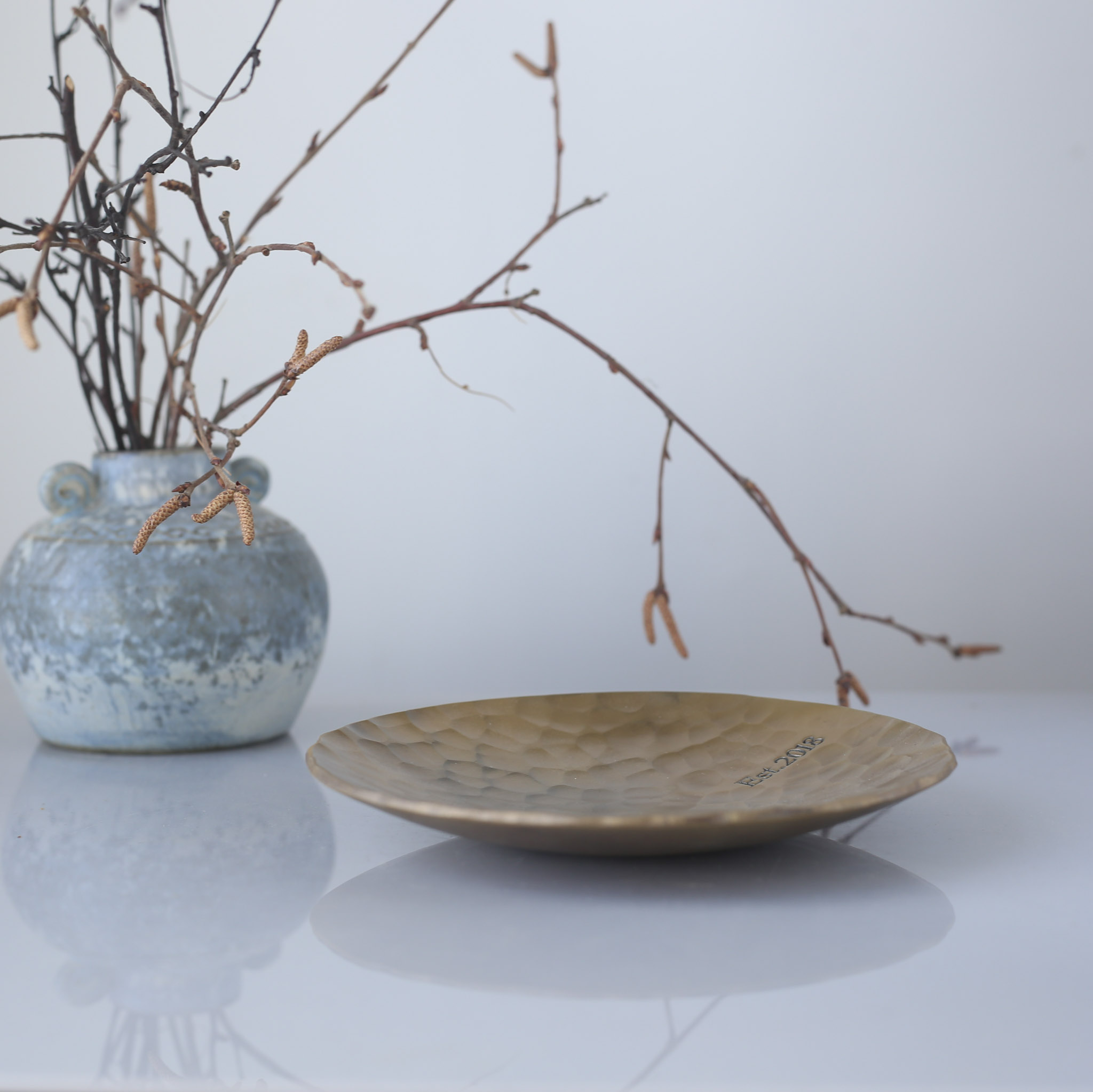 Bronze 'Cloud' Dish Est. 2018. Artisan Home Decor - Last Chance To Buy - Image 6
